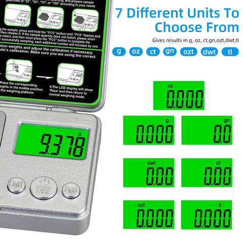 Benechef scale features a stainless steel weighing platform for durability.