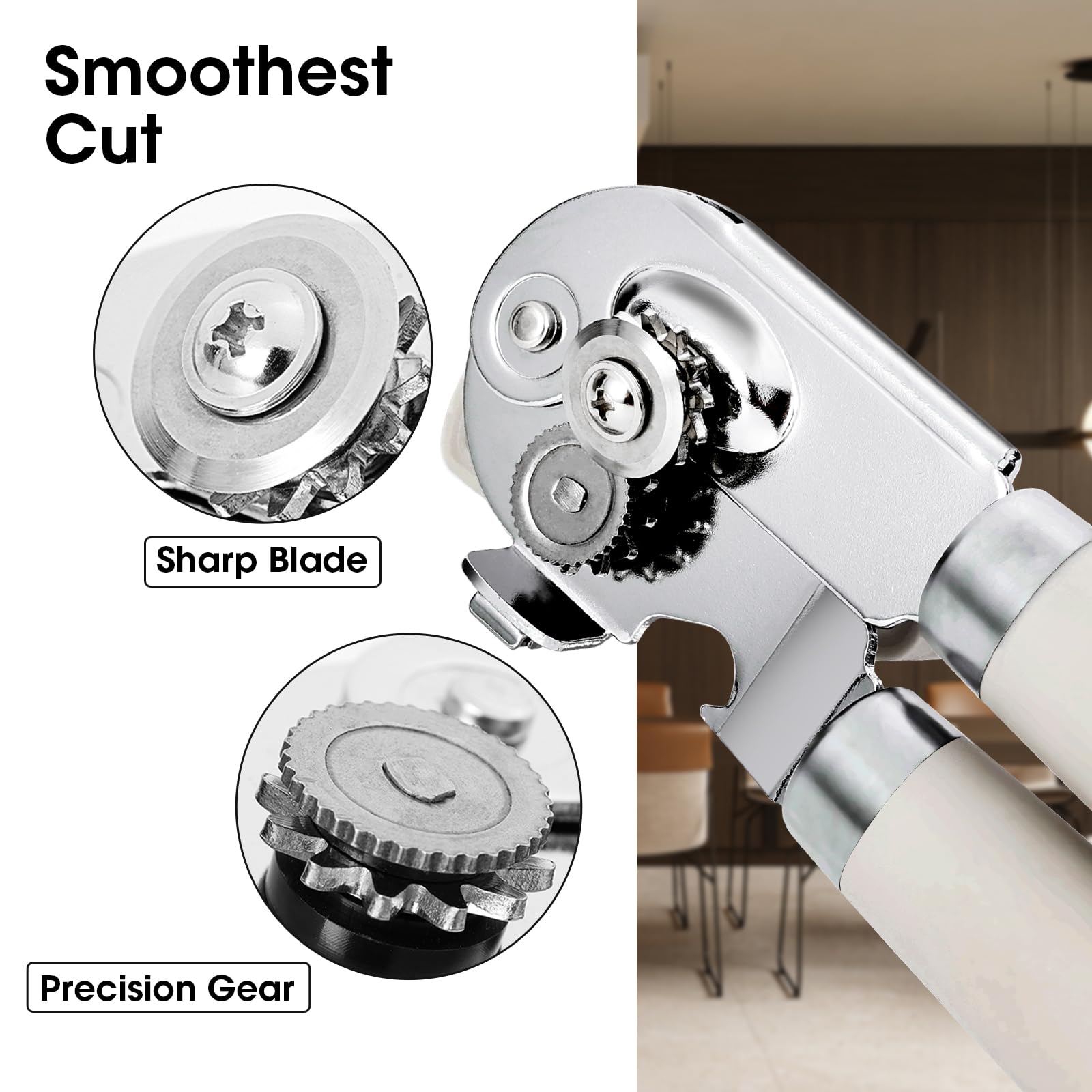 Beneno high-carbon steel blade delivers precise, smooth cuts every cycle.