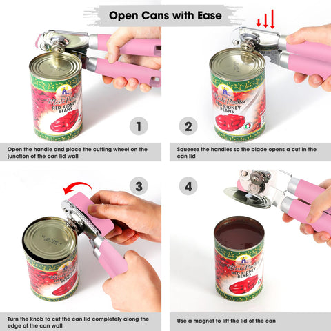 Pink Beneno design adds cheerful style to your kitchen.