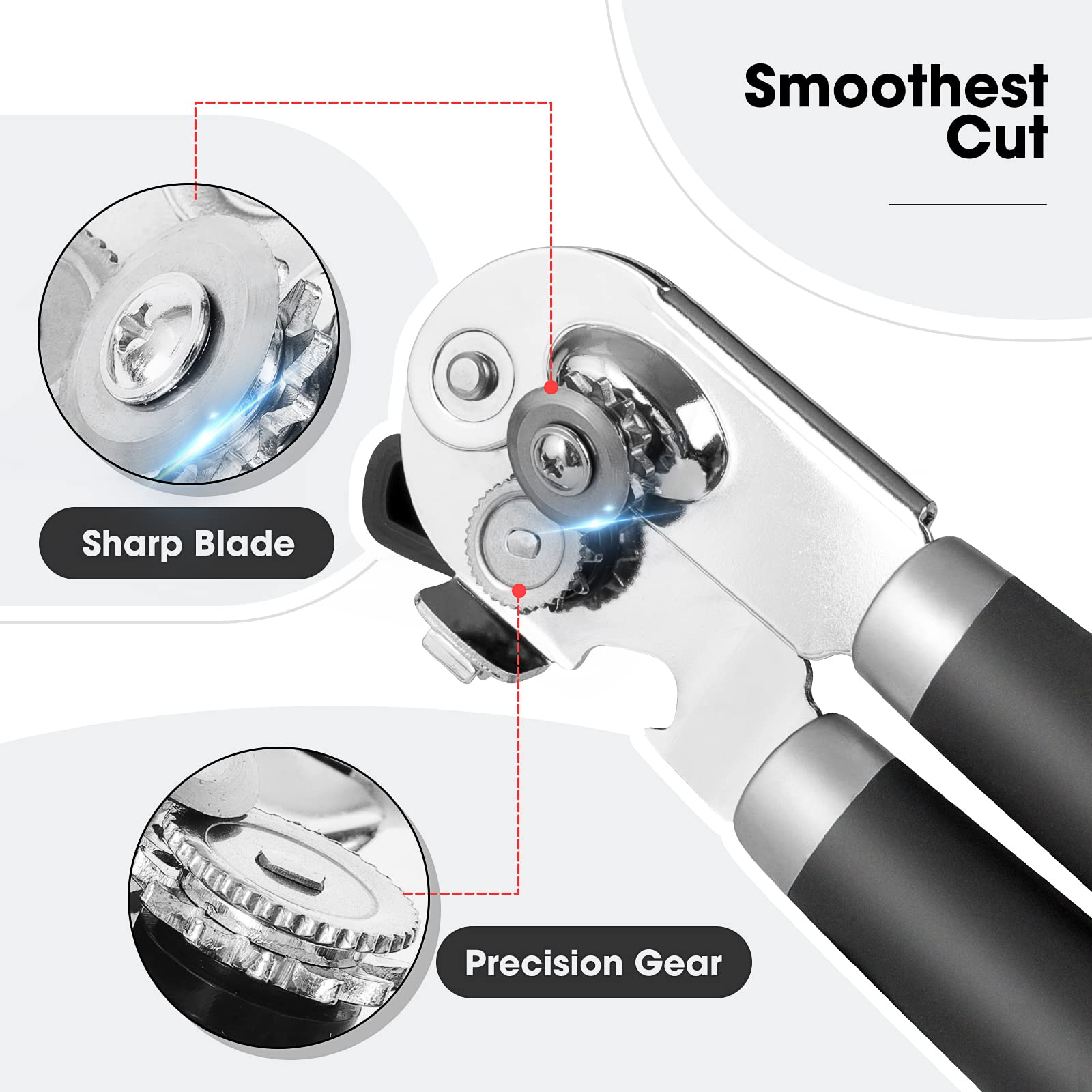 Beneno soft-grip handle reduces fatigue during extended use