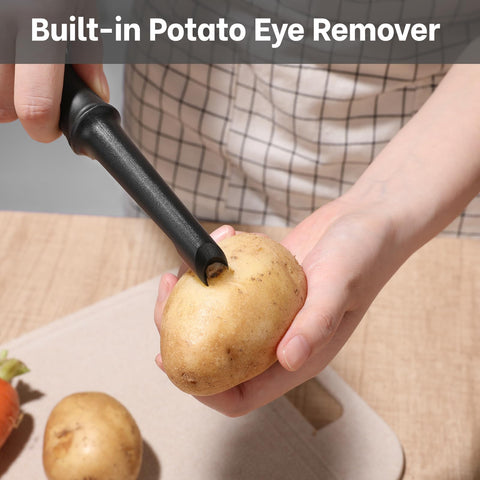 Beneno Swivel Peeler dishwasher-safe design simplifies cleanup