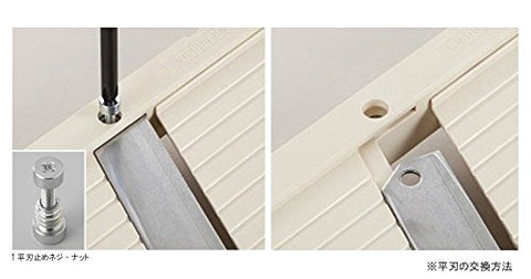 Benriner Jumbo Mandoline Slicer comfortable handle during use