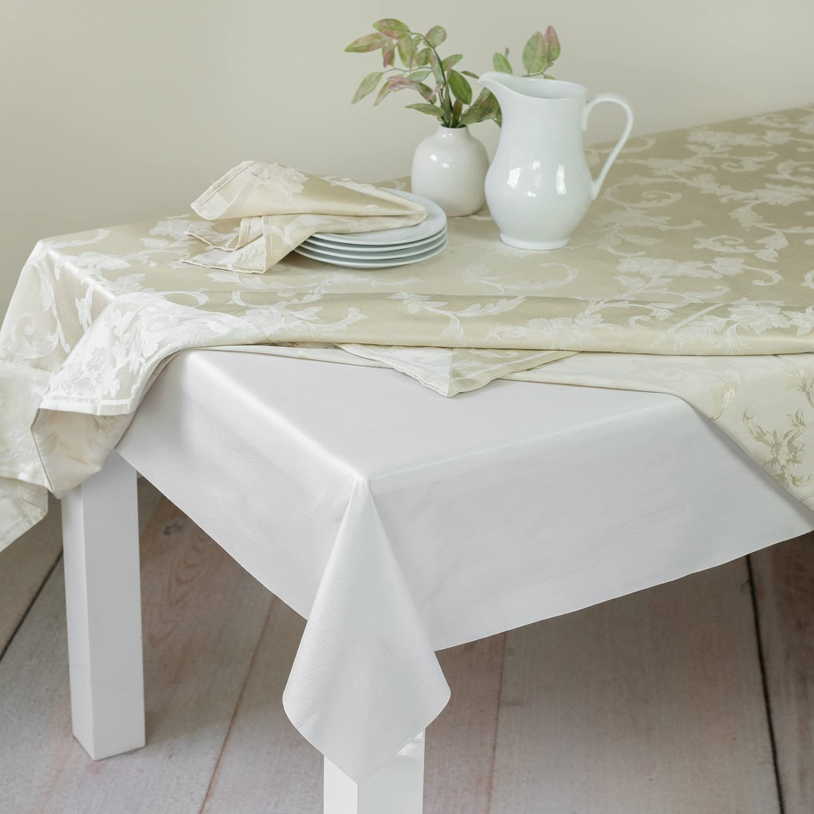 Benson Mills embossed vinyl surface offers decorative protection