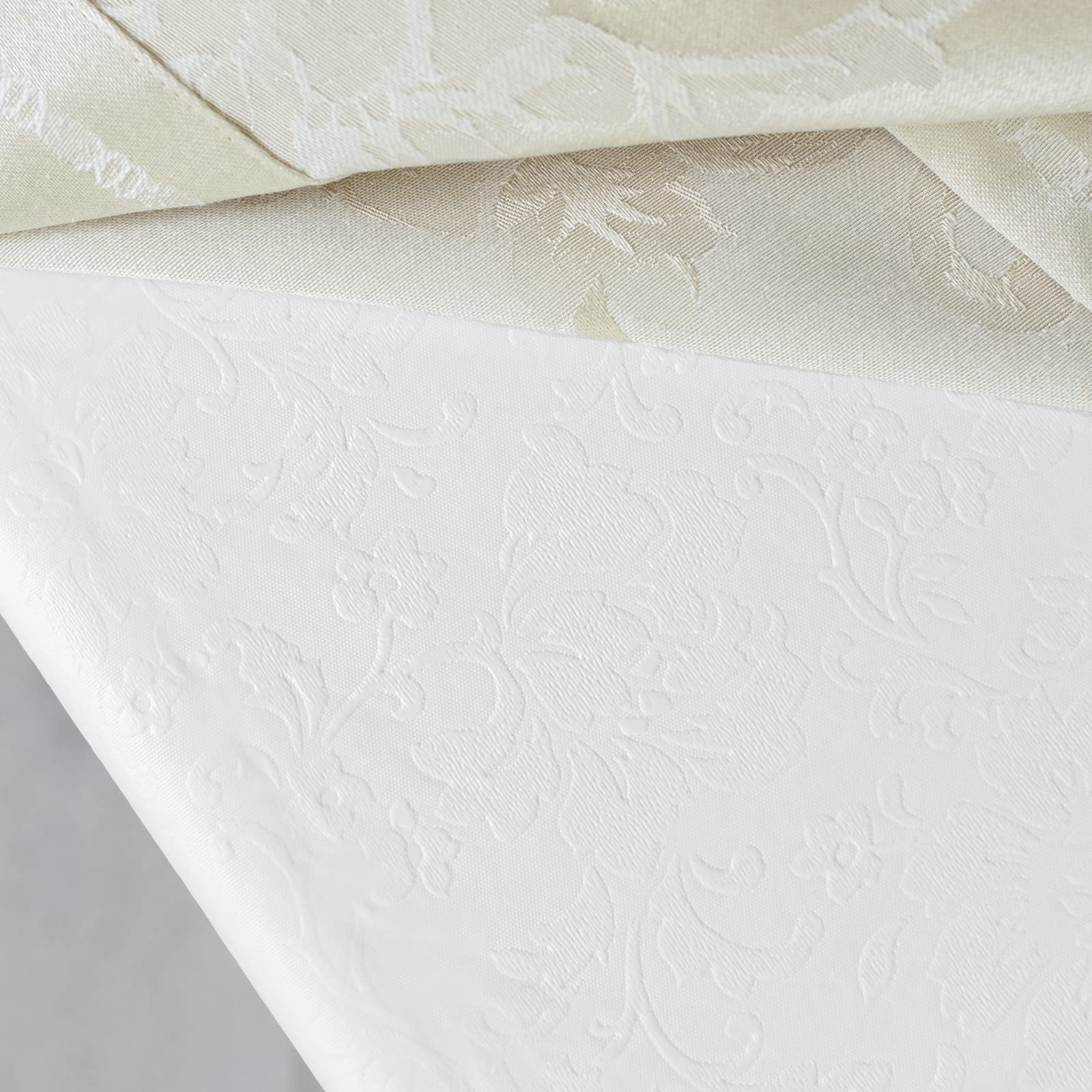 Benson Mills table pad with soft flannel backing cushions finishes