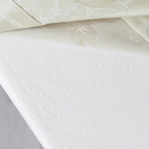 Benson Mills table pad with soft flannel backing cushions finishes
