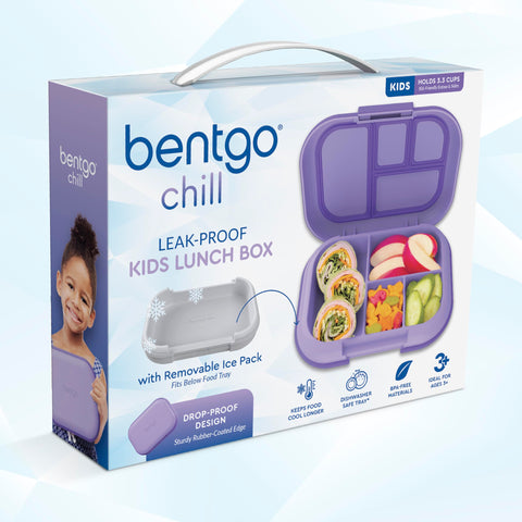 Bentgo Chill Kids purple color adds fun to lunch