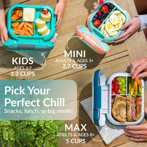 Bentgo Chill Max dishwasher-safe design for easy cleaning.