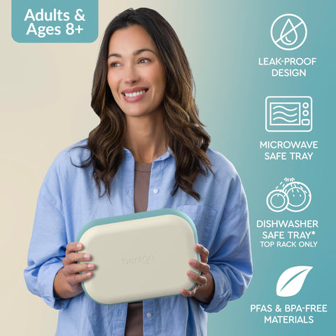 Bentgo Chill Max leak-proof clip close-up for mess-free transport.