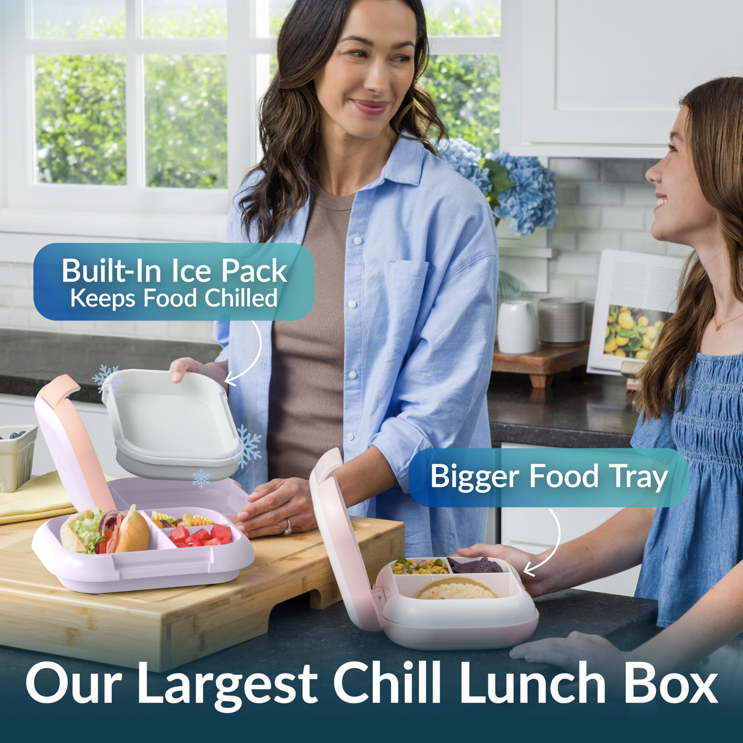Bentgo Chill Max leak-proof clip shown for secure transport