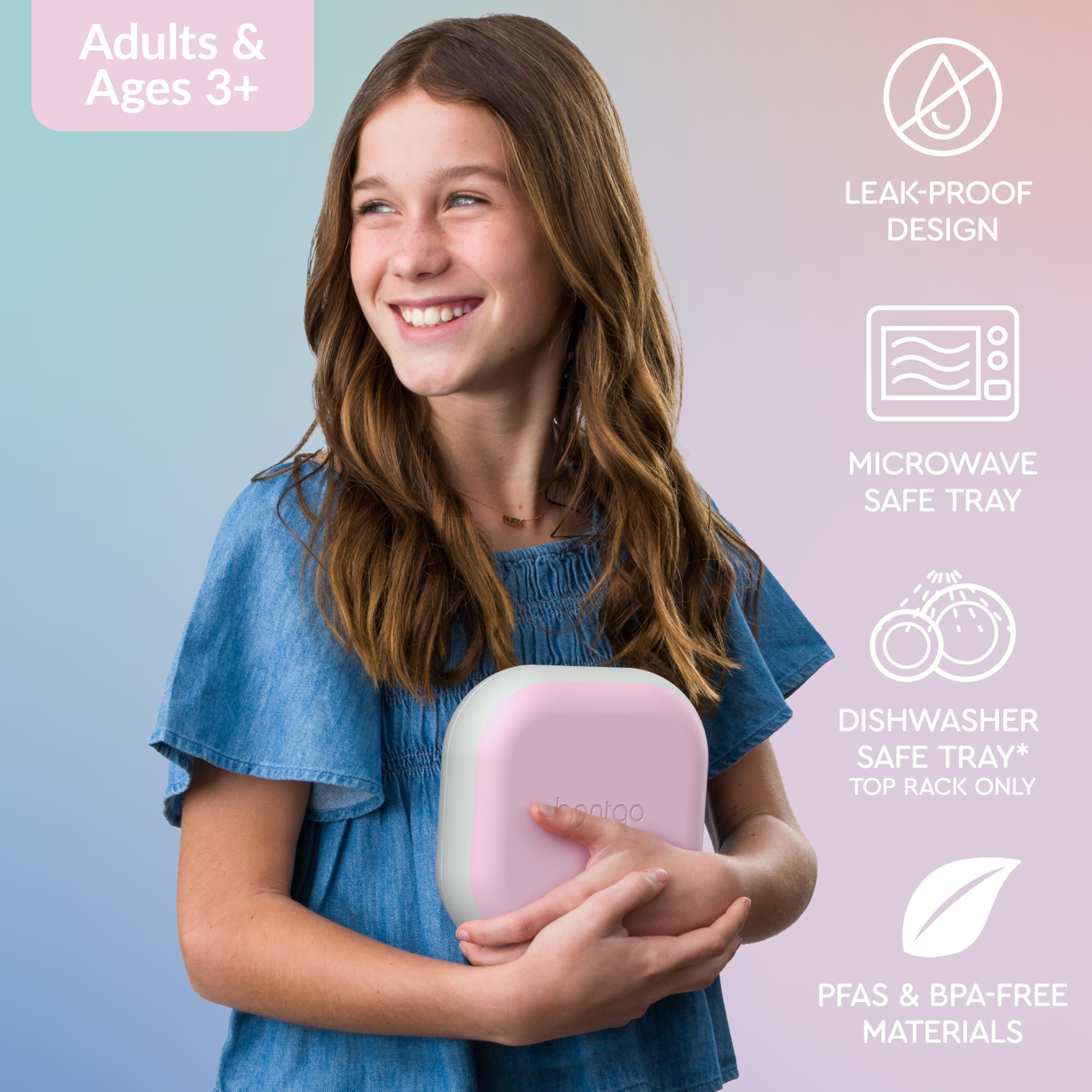 Bentgo Chill Mini secure, leakproof latch for safe transport