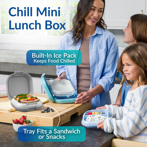 Bentgo Chill Mini leakproof latch keeps contents secure