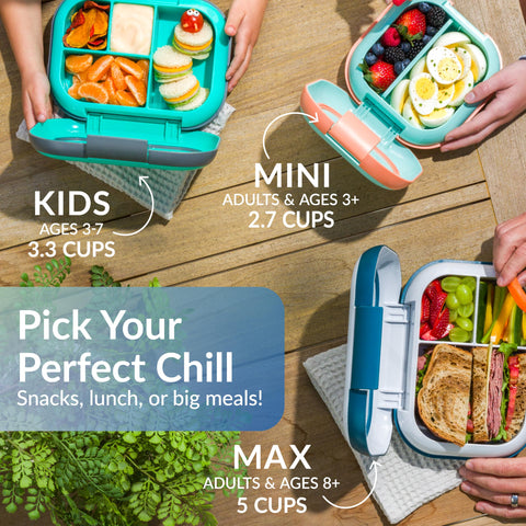 Bentgo Chill Mini PFAS-free BPA-free materials support safe, reusable meals.
