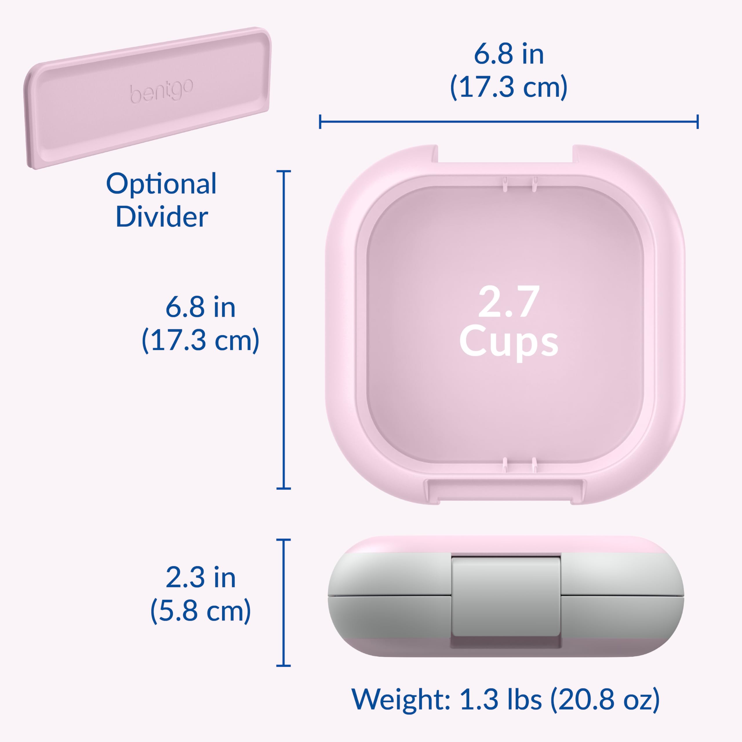 PFAS- and BPA-free Bentgo Chill Mini materials for safe reuse