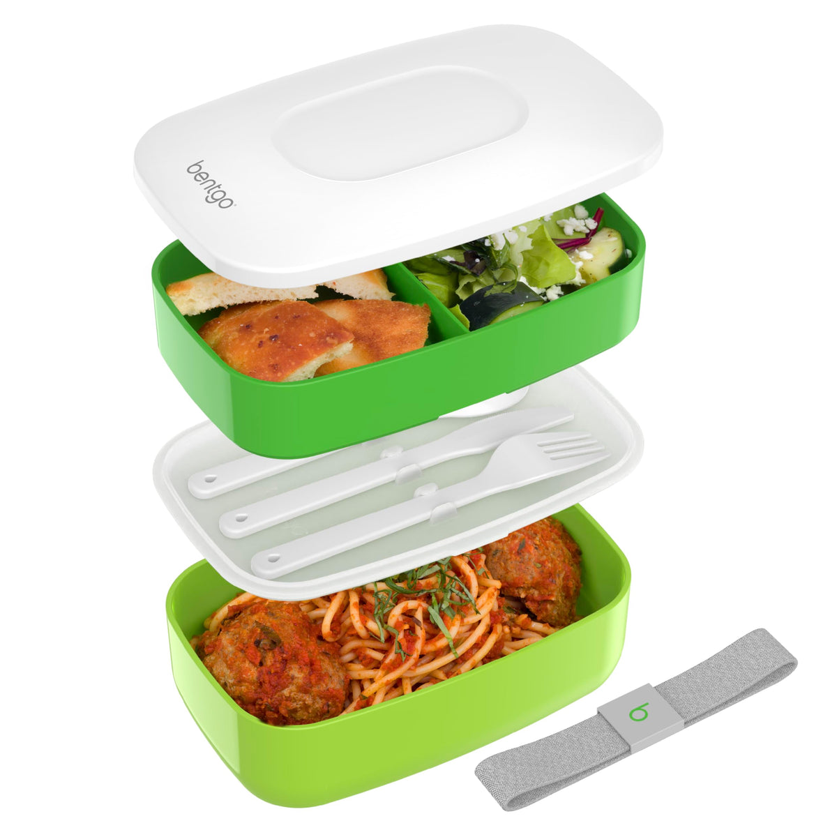 Bentgo Classic 3-compartment lunch box for organized meals on the go.
