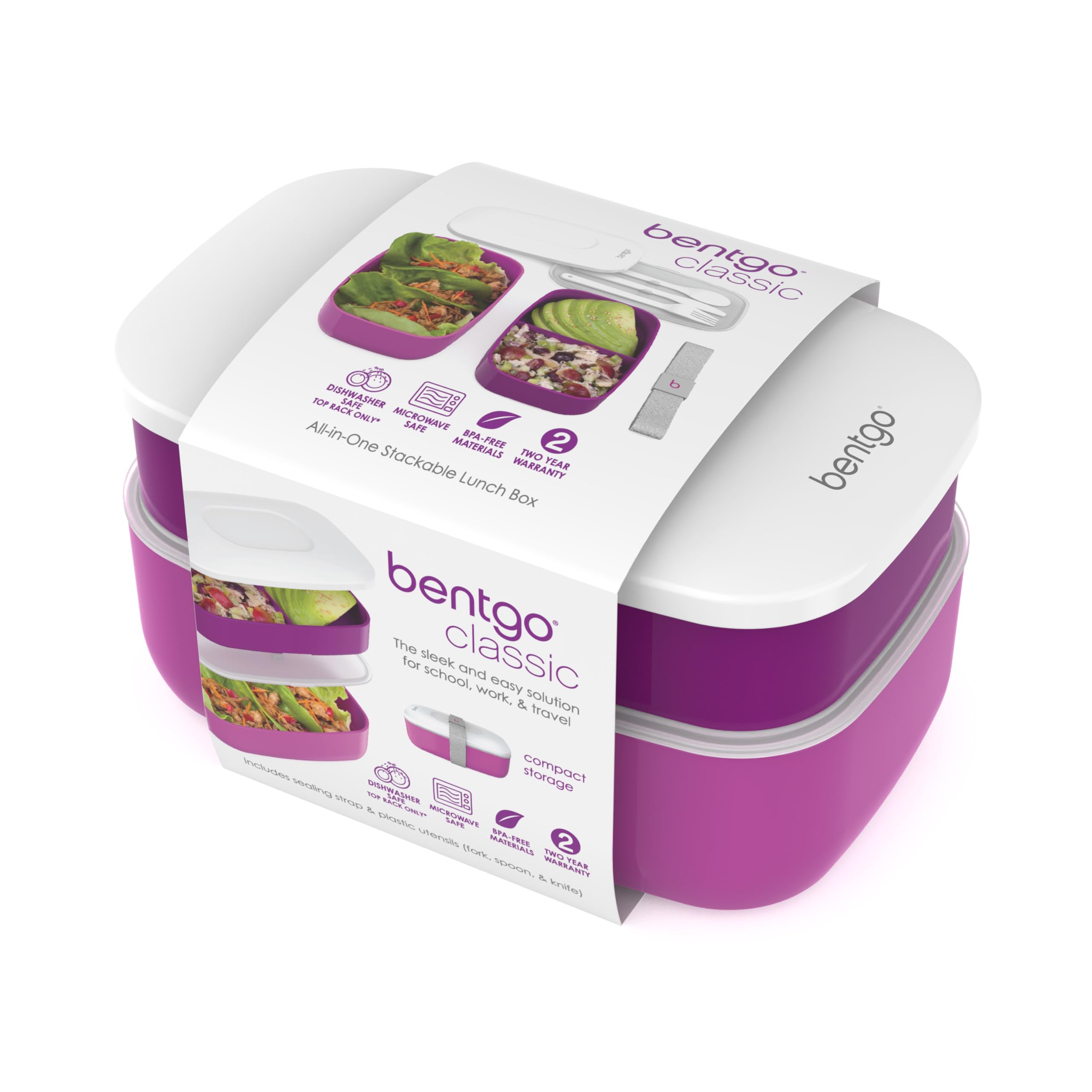 Bentgo Classic nested design saves space when stored