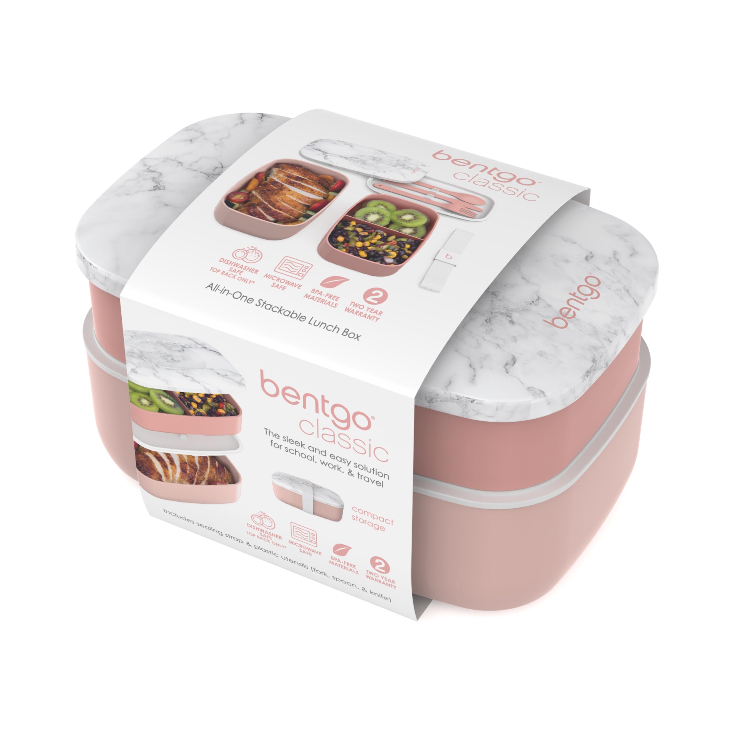 Bentgo Classic nesting design demonstrates space-saving storage
