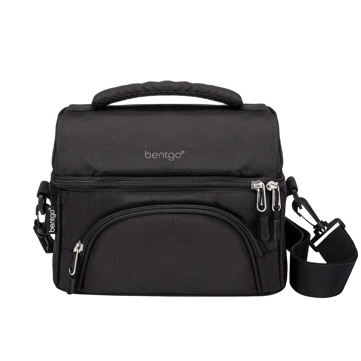 Bentgo Deluxe Lunch Bag main compartment holding a full lunch for work or school