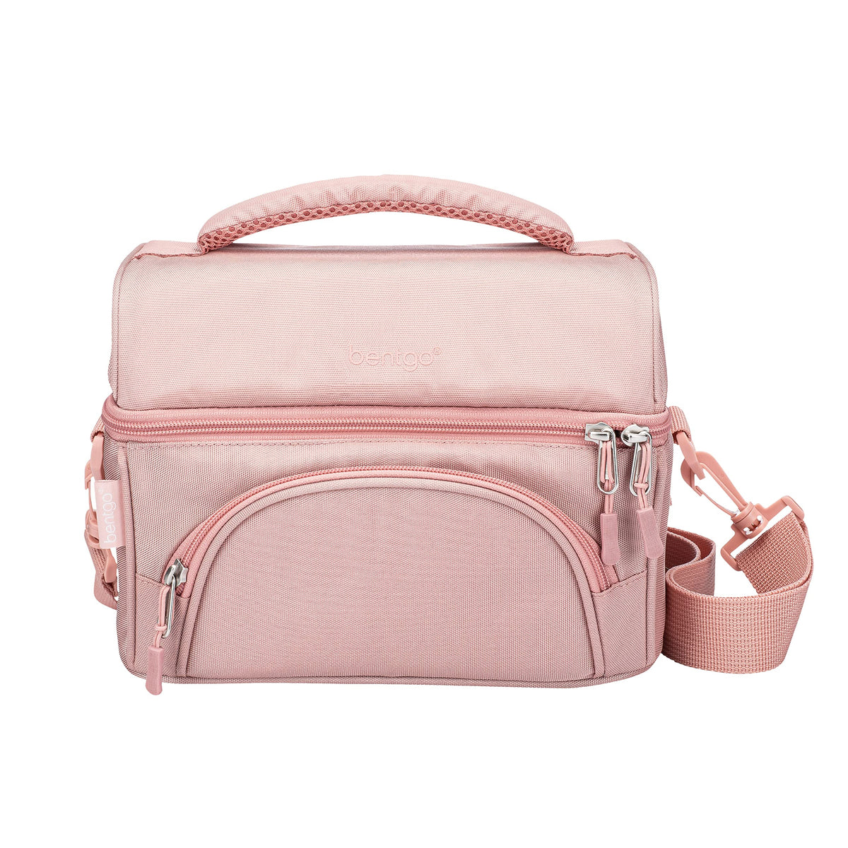 Bentgo Deluxe Lunch Bag with adjustable strap for easy carrying.