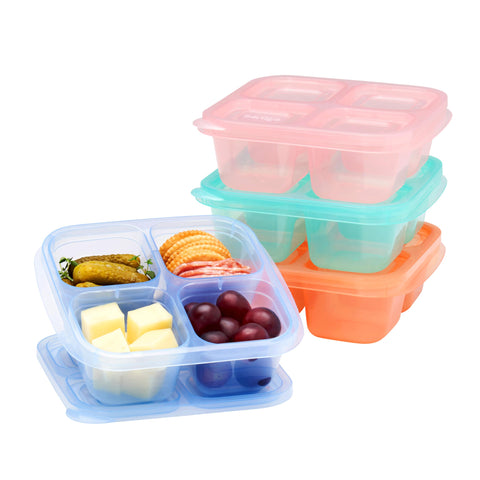 Bentgo Easyboxes 4-compartment snack trays for versatile portions on the go