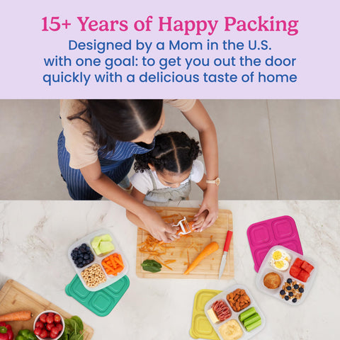 BPA-free Bentgo Easyboxes provide safe, reusable meal containers for everyday use.