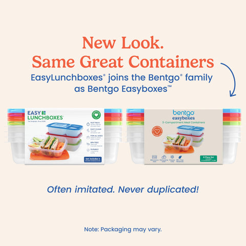 Bentgo Easyboxes BPA-free design supports durable, reusable lunch solutions.