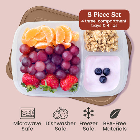 Bentgo Easyboxes are dishwasher-safe for quick cleanup after busy days