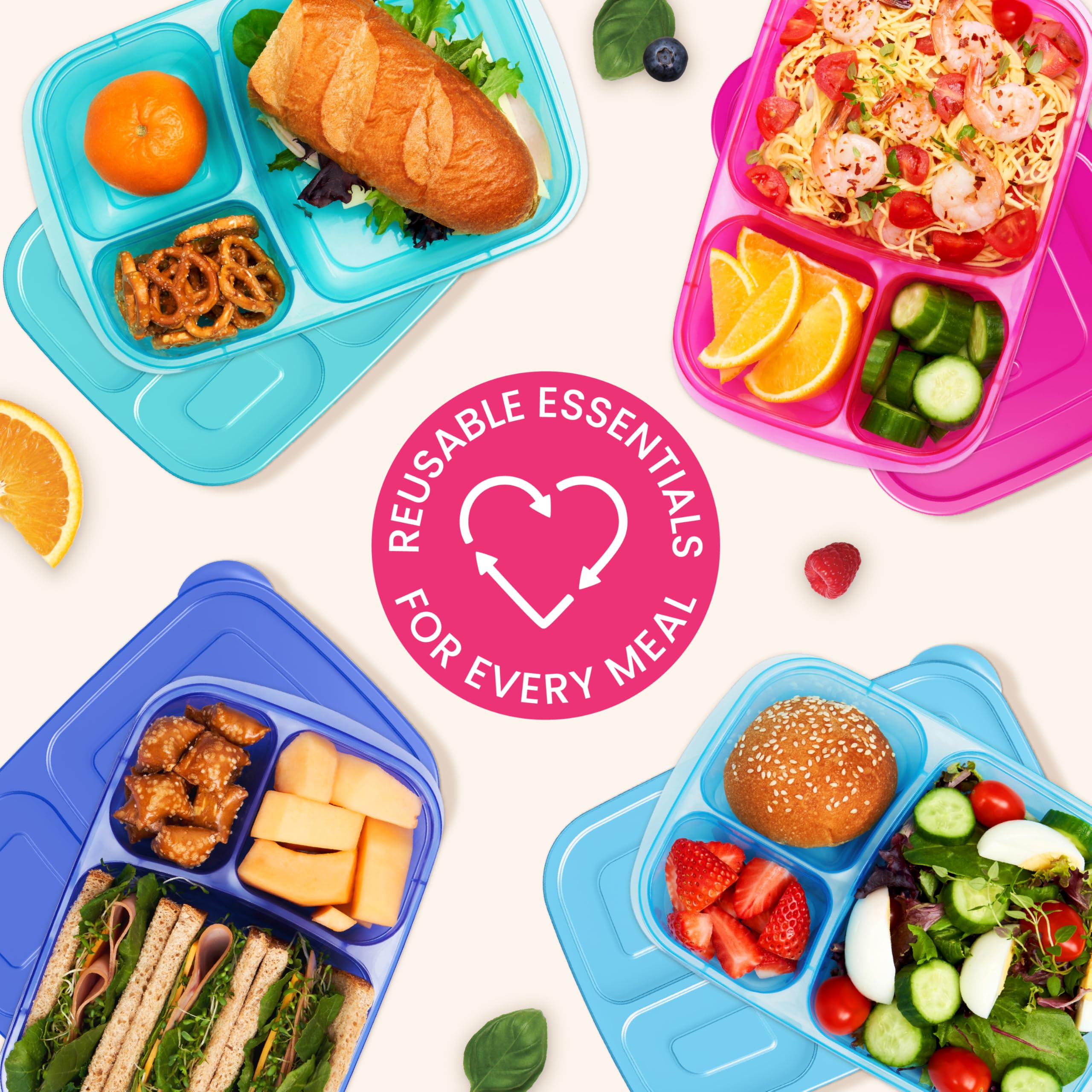 Bentgo Easyboxes freezer-safe for meal prep and storage