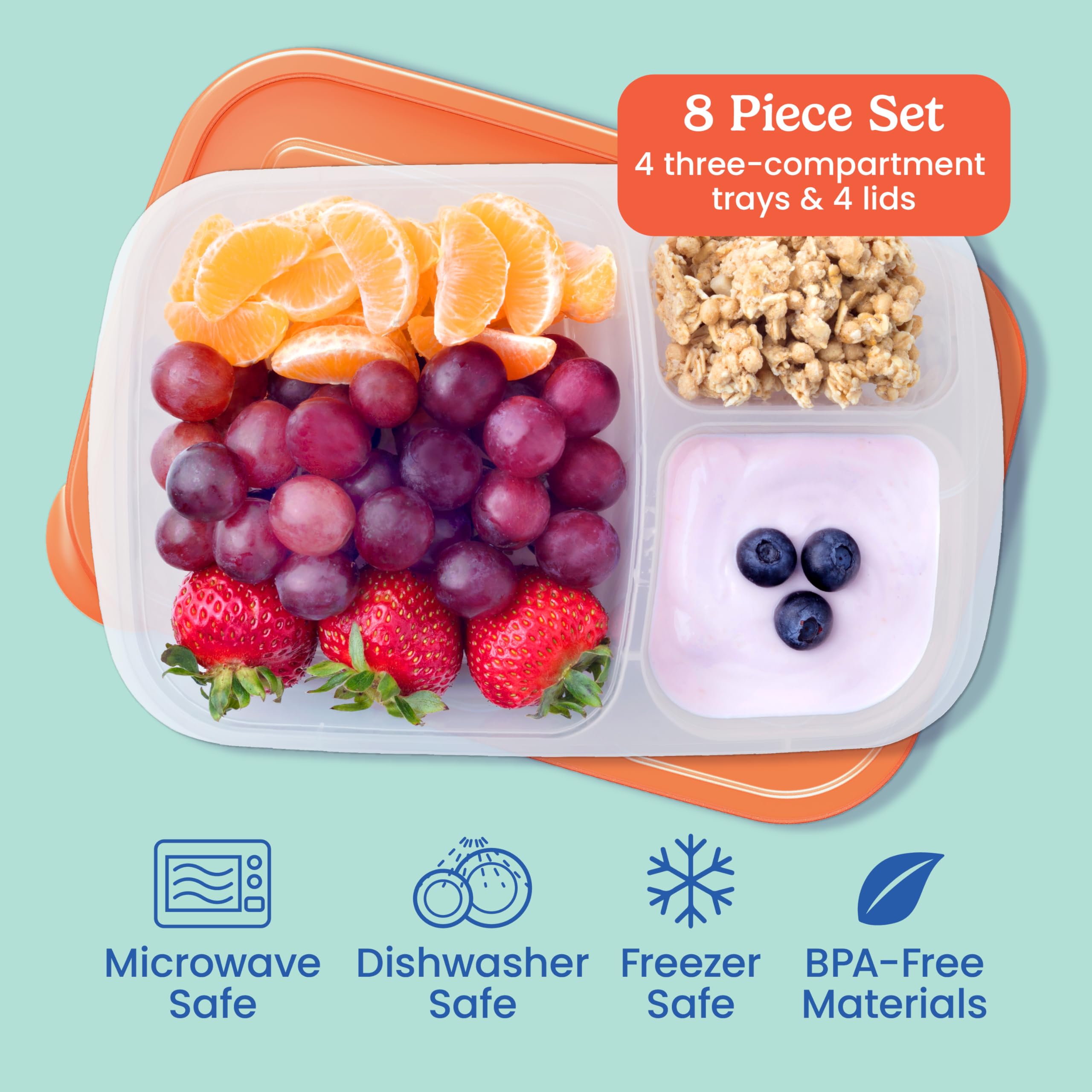 Bentgo Easyboxes lids seal freshness while keeping containers easy for little hands.