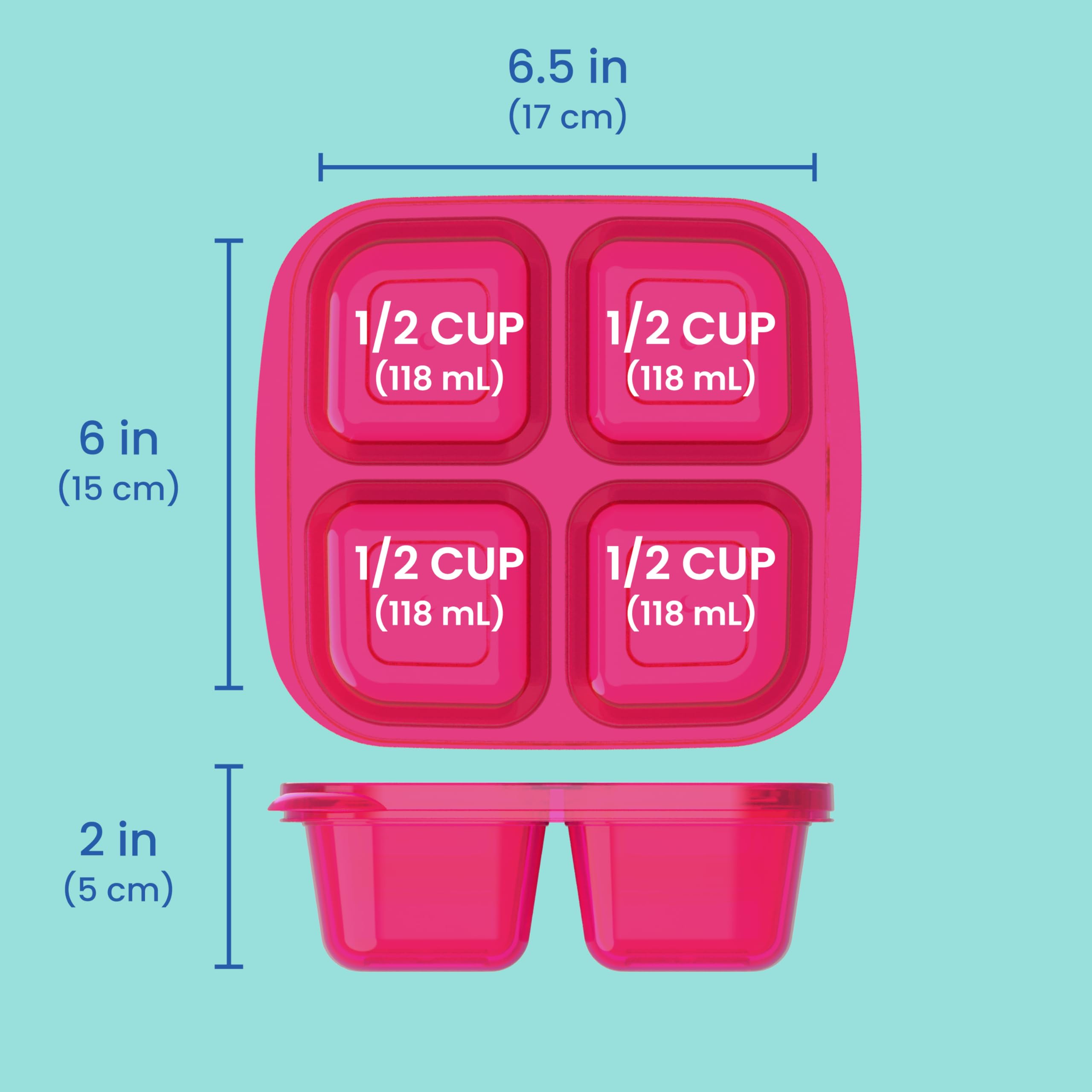Bentgo Easyboxes portable meal prep bento box for on-the-go lunches.
