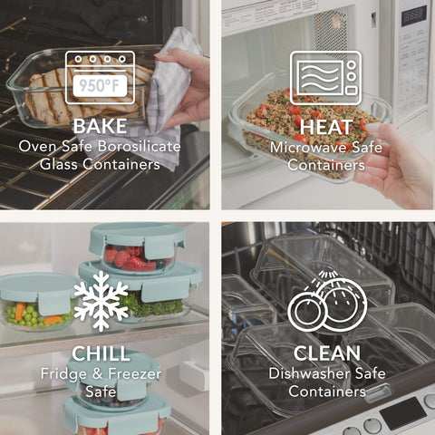 Bentgo Glass is dishwasher safe for easy cleanup after busy days.