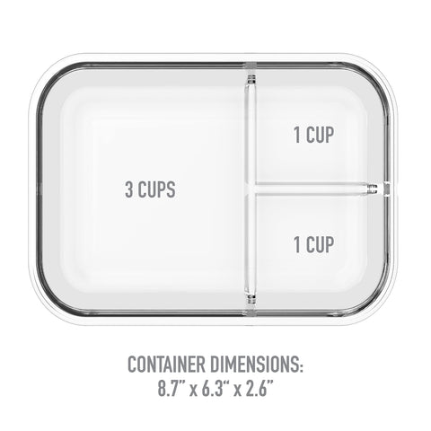 Bentgo Glass Lunch Box ready for on-the-go meal prep.