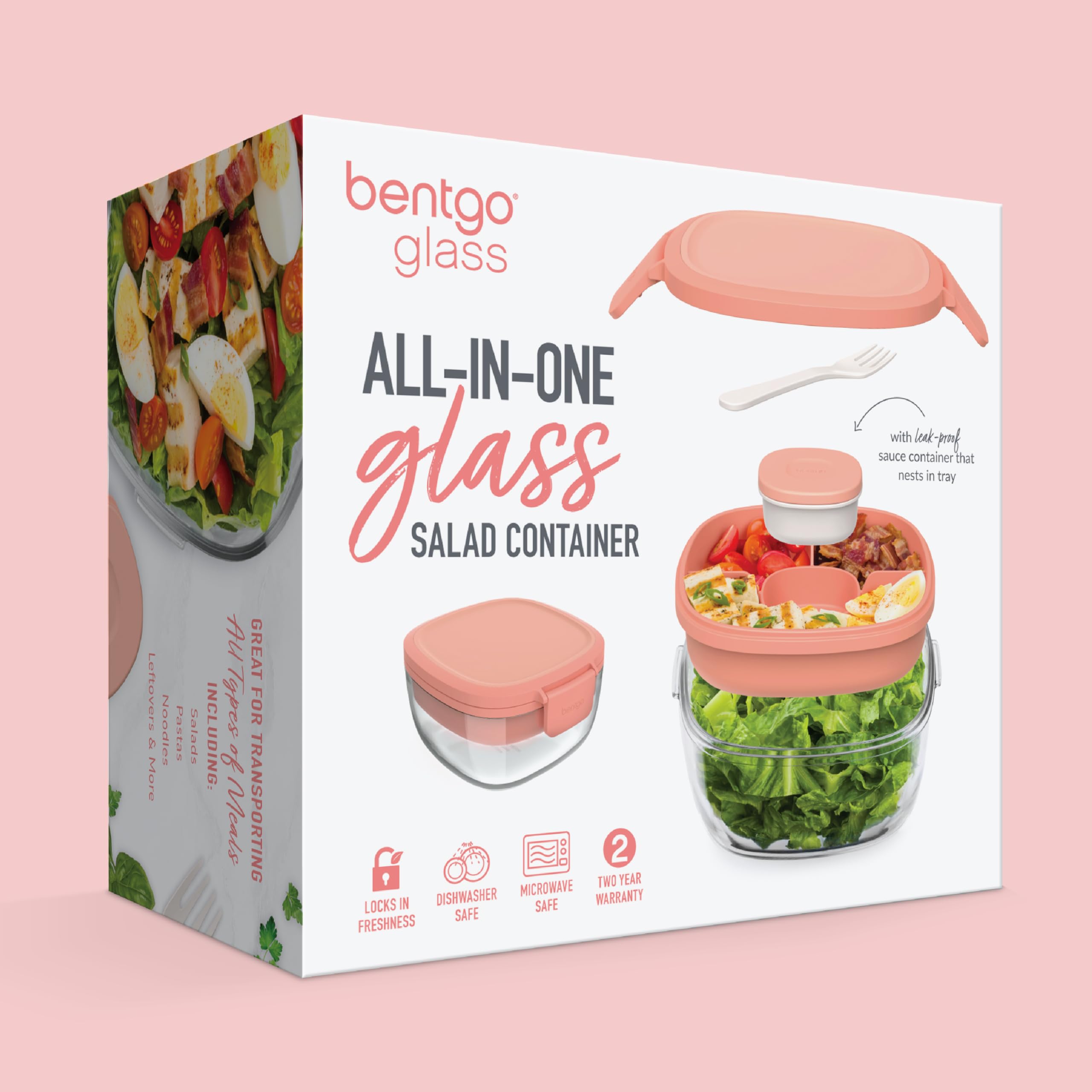 Bentgo Glass is dishwasher-safe for easy cleanup after busy days