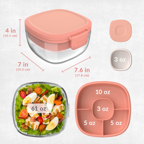 Bentgo Glass is microwave-safe for quick reheats at work