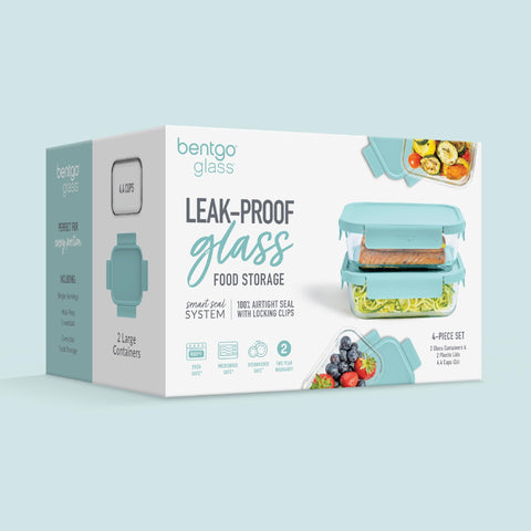 Bentgo set includes two containers with lids for everyday versatility.
