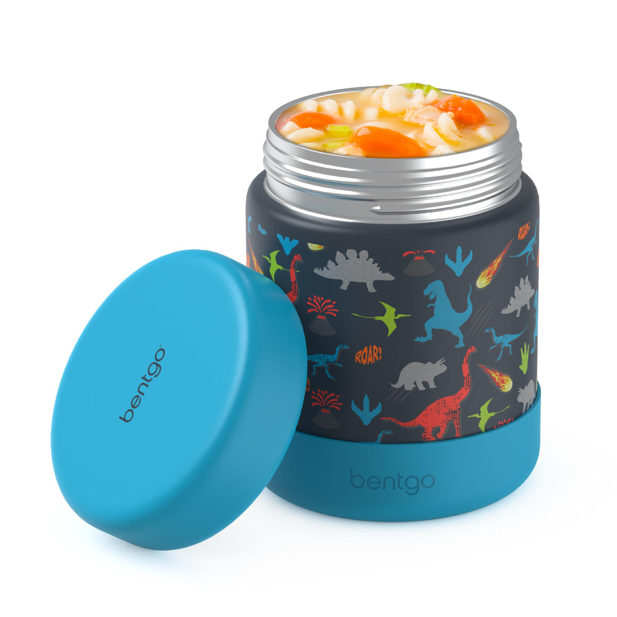 Bentgo Kids 11oz leak-proof food jar keeps lunches spill-free at school