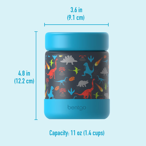 Bentgo Kids dinosaur print design adds fun to lunchtime routines