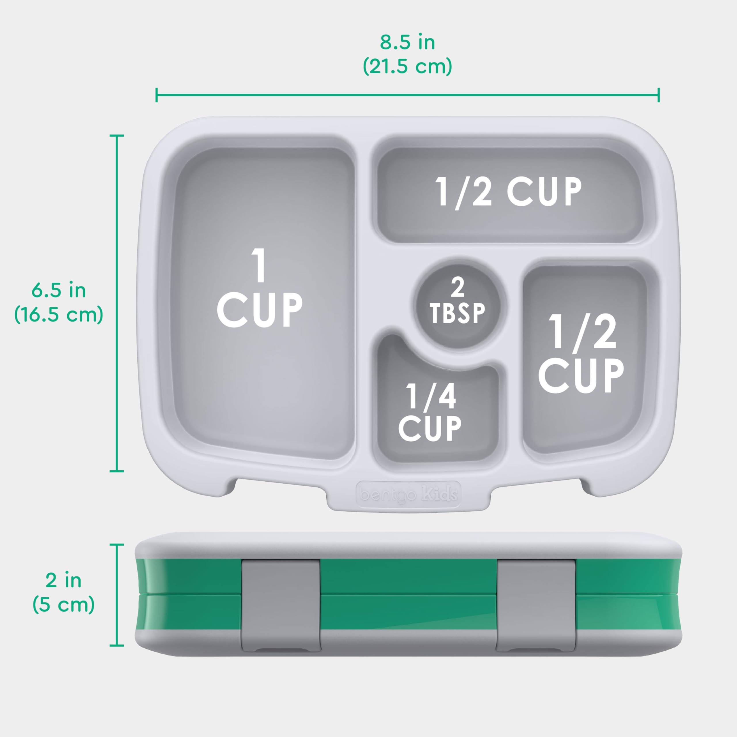 Bentgo Kids Prints easy-to-use lids for quick packing and access.