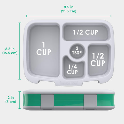 Bentgo Kids Prints easy-to-use lids for quick packing and access.