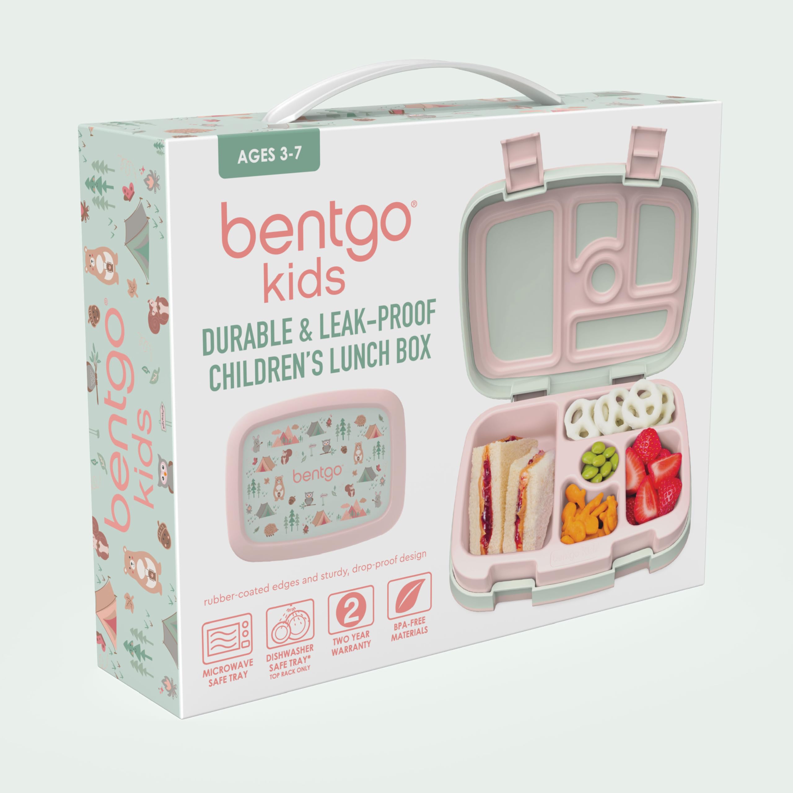 Bentgo Kids Prints Nature Adventure theme adds playful lunchtime