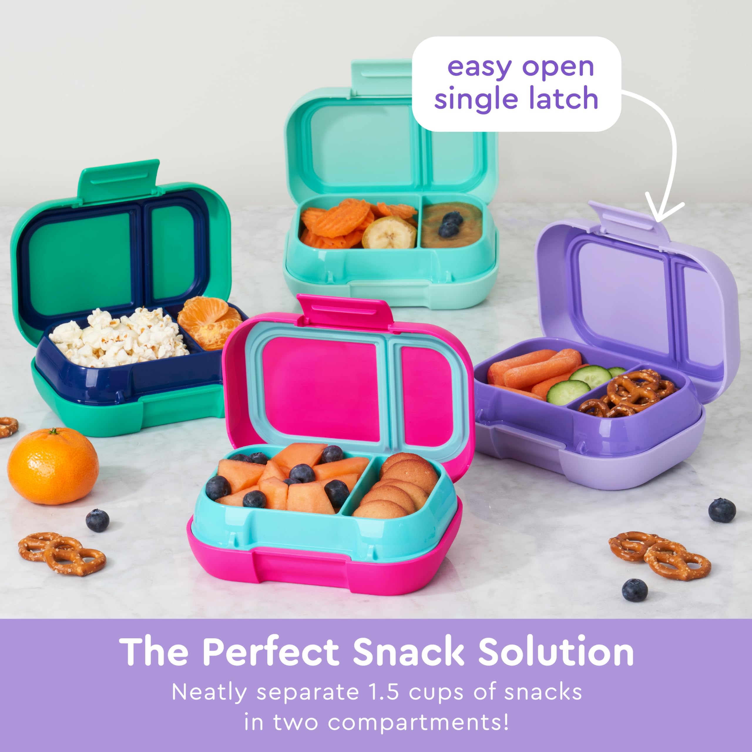 BPA-free materials keep snacks safe for kids' on-the-go meals
