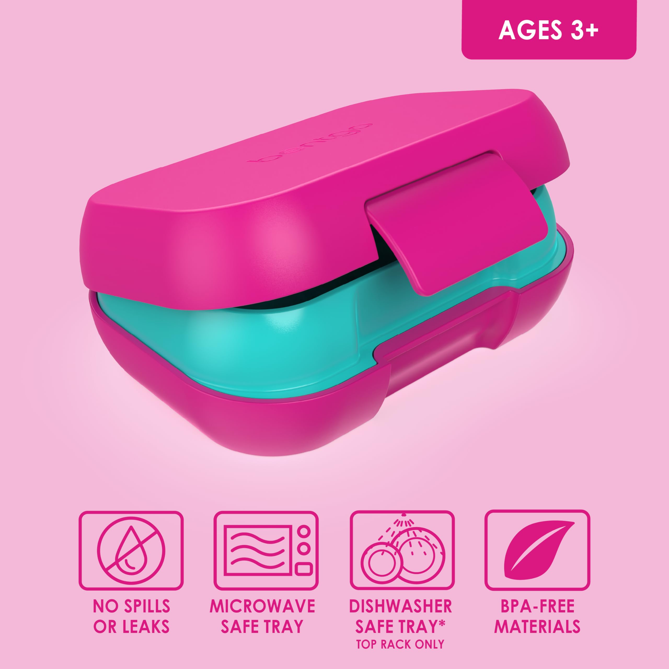 Bentgo Kids Snack dishwasher-safe container for easy cleanup