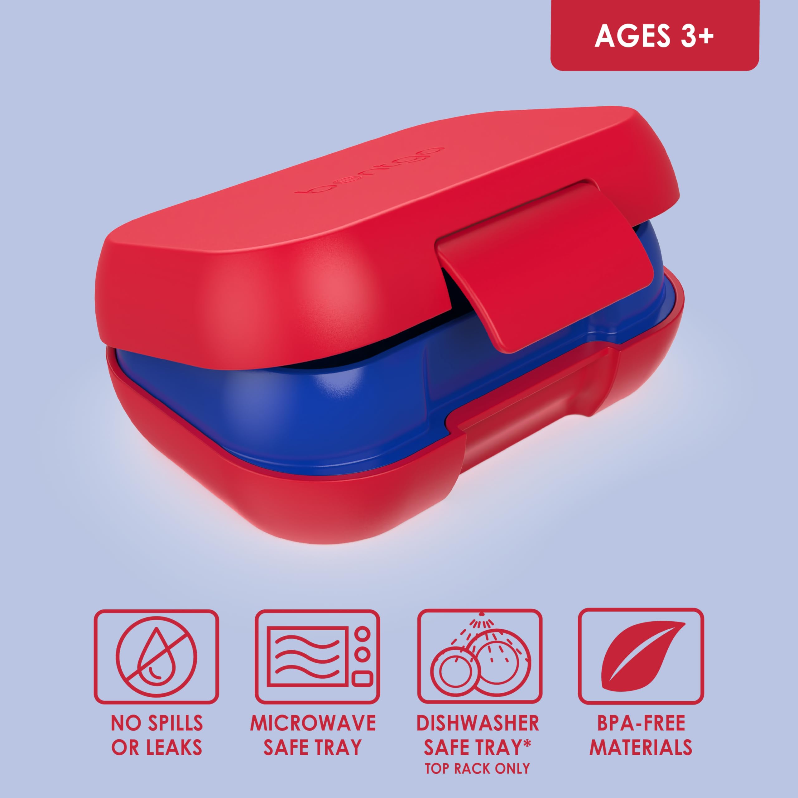 Bentgo Kids Snack easy-open latch designed for little hands.