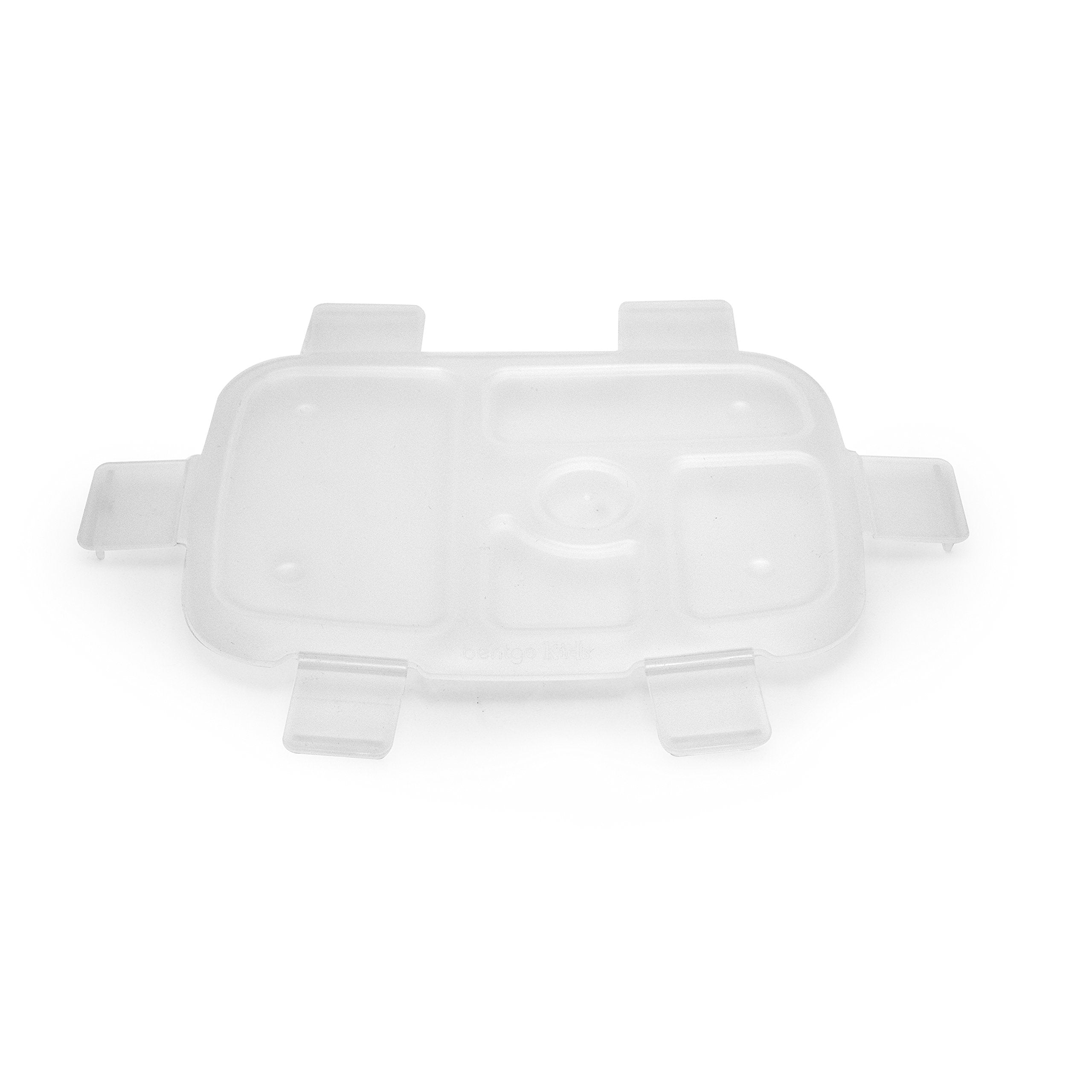 Bentgo Kids Tray Covers snap securely for tidy fridge storage.