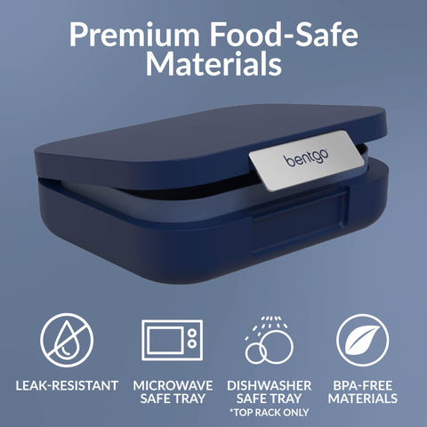 Bentgo Modern airtight lid closeup demonstrates leak resistance for sauces and dressings
