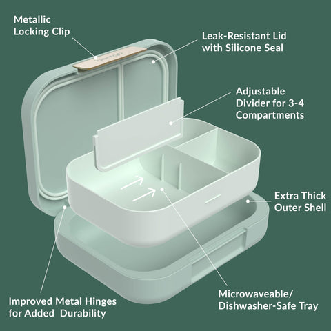 Bentgo Modern microwave-safe tray for quick reheating
