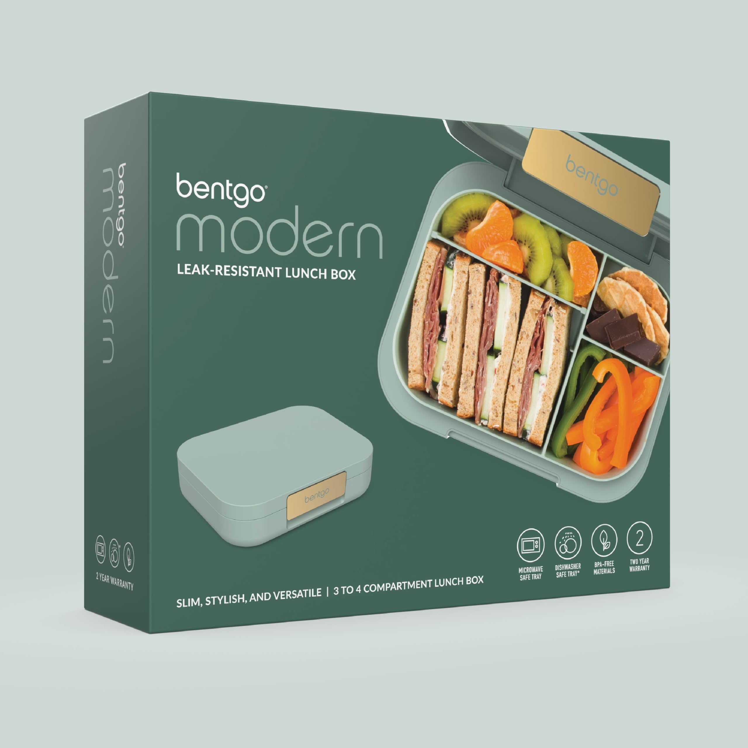 Bentgo Modern on-the-go lunch setup ready for work or school