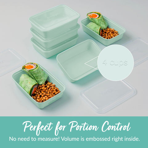 Bentgo Prep 10 trays and 10 lids set offers flexible planning.