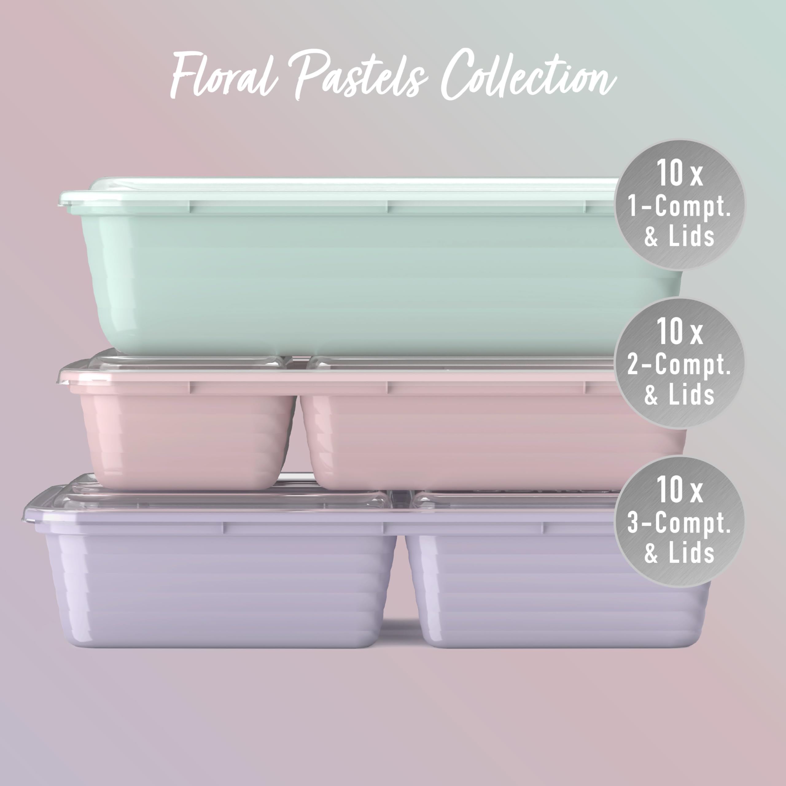 Bentgo Prep lids and trays offer stackable storage and freshness