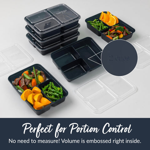 Bentgo Prep freezer-safe design keeps meals fresh from fridge to later.