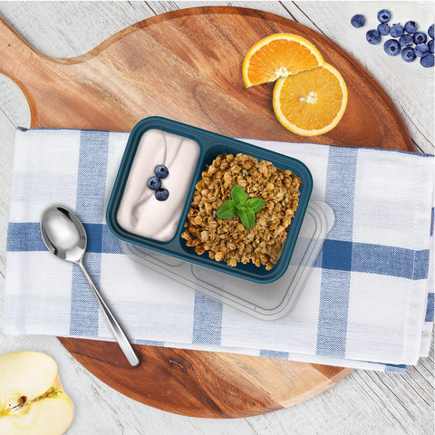 Bentgo Prep freezer-safe trays for storing leftovers safely.